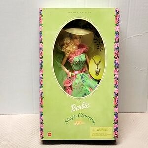 New Simply Charming Barbie Doll Blonde Special Edition 2001 Mattel